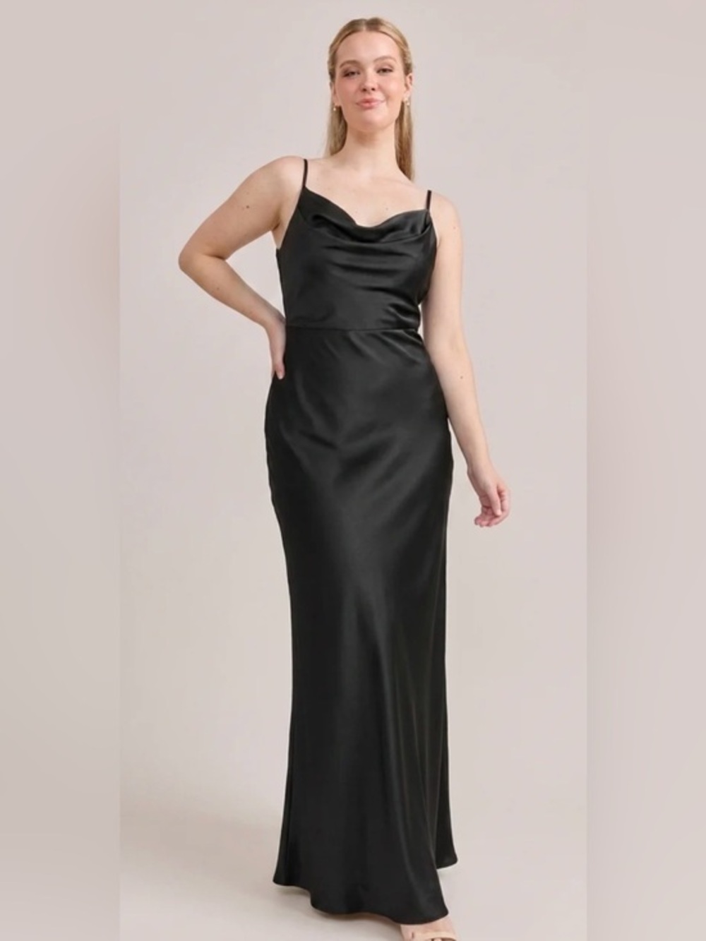 Revelry Nadia Satin Dress